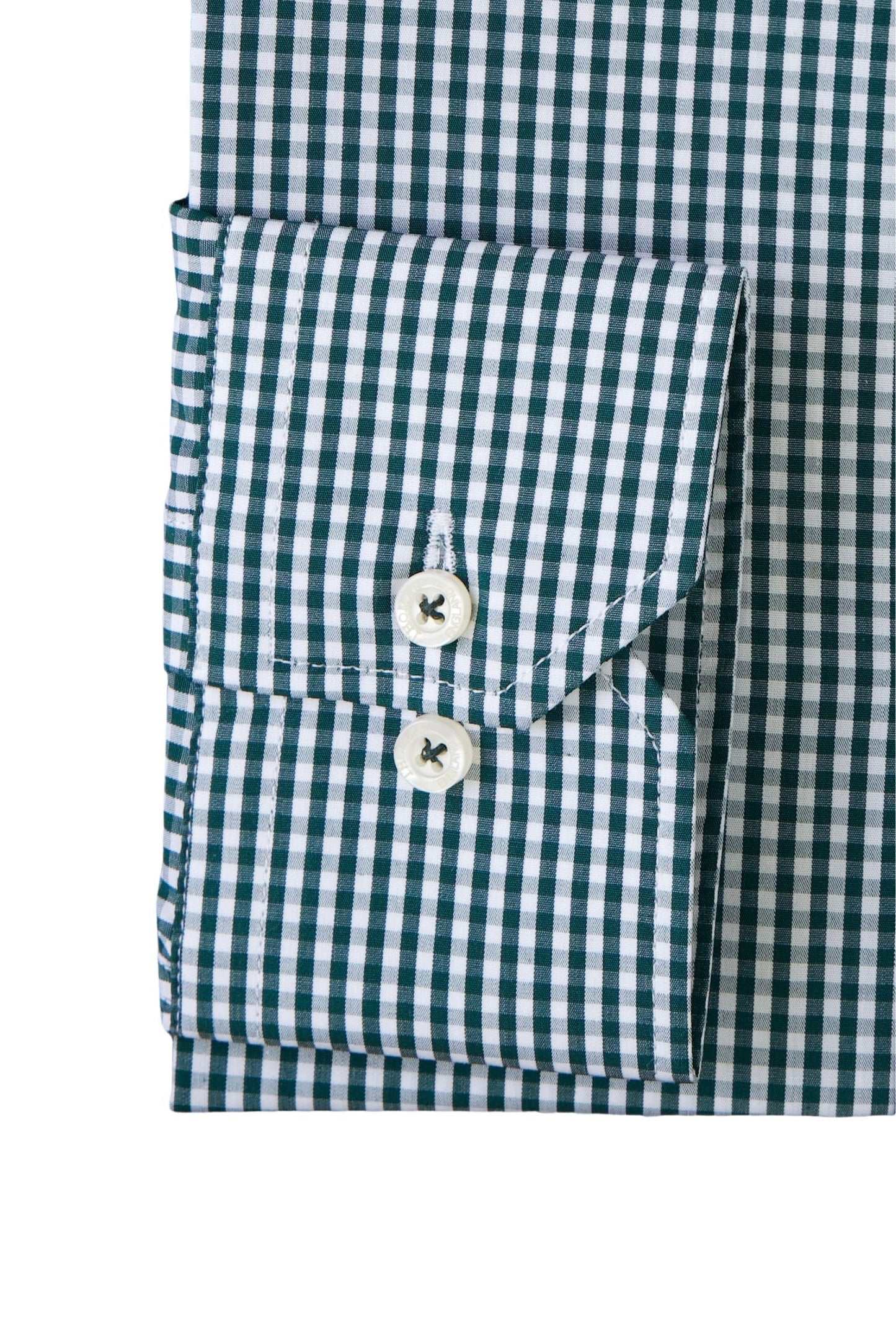 Camisa City Casual Slim Fit Verde Cuadros