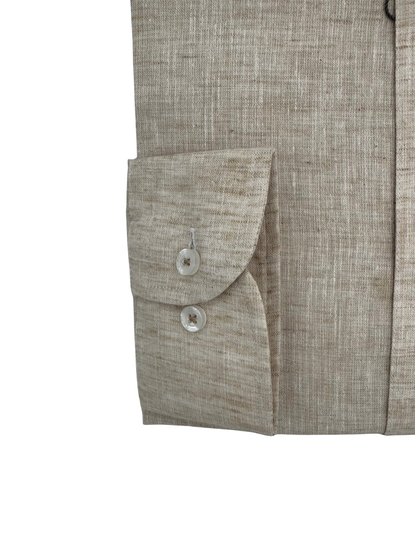 Camisa City Casual Regular Fit Arena Textura Lino