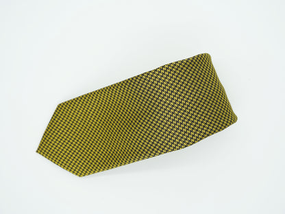 Yellow Jacquard Woven Tie Classic Collection