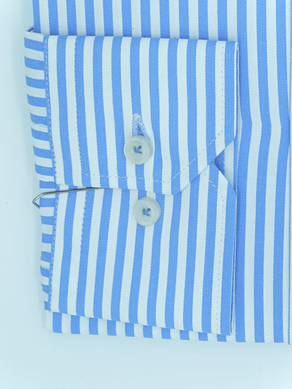 City Casual Shirt Regular Fit Blue Lines