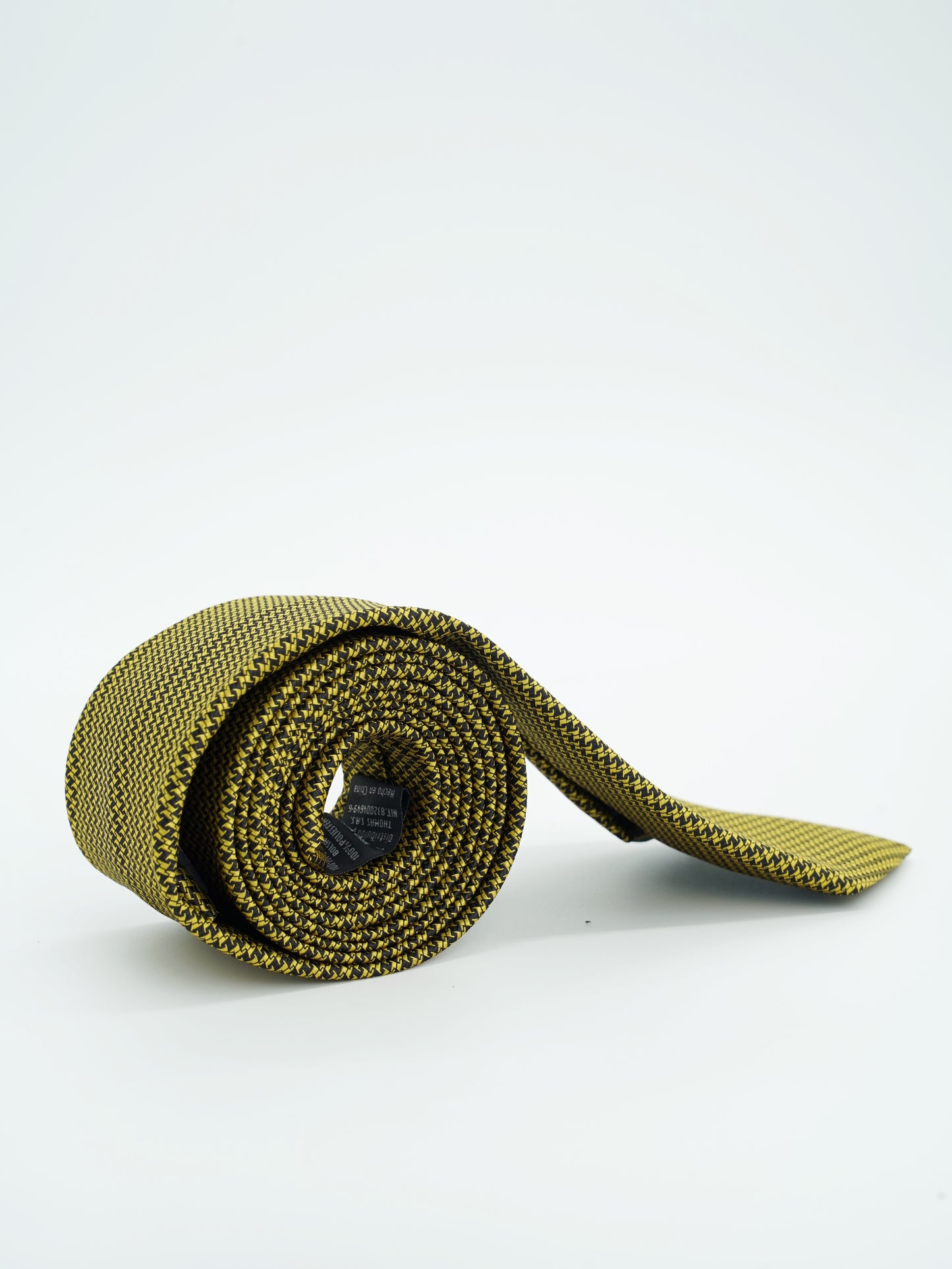 Yellow Jacquard Woven Tie Classic Collection