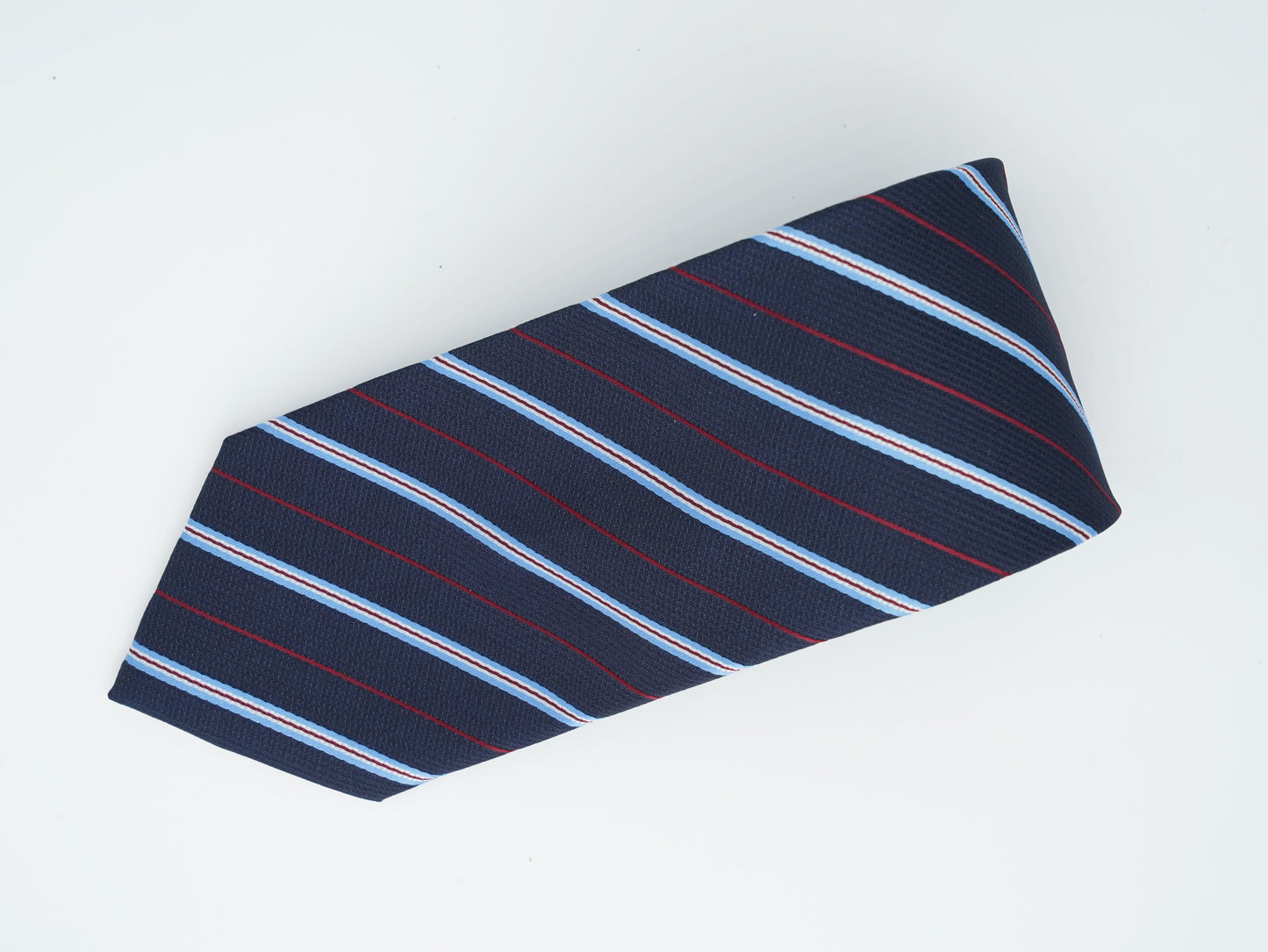 Dark Blue Jacquard Woven Tie Classic Collection