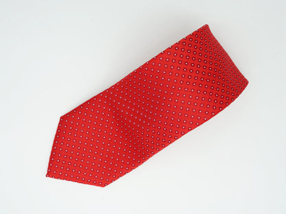 Red Jacquard Woven Tie Classic Collection