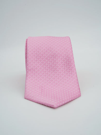 Pink Jacquard Woven Tie Classic Collection