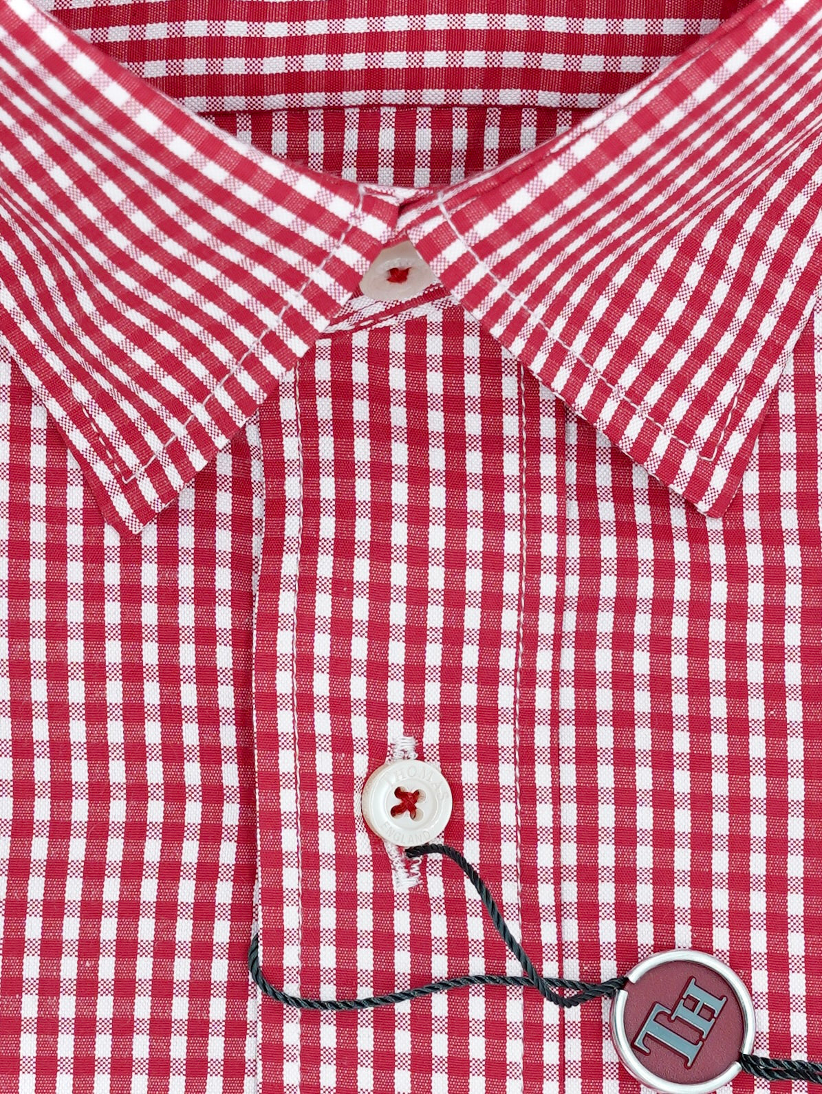 City Casual Regular Fit Red Shirt