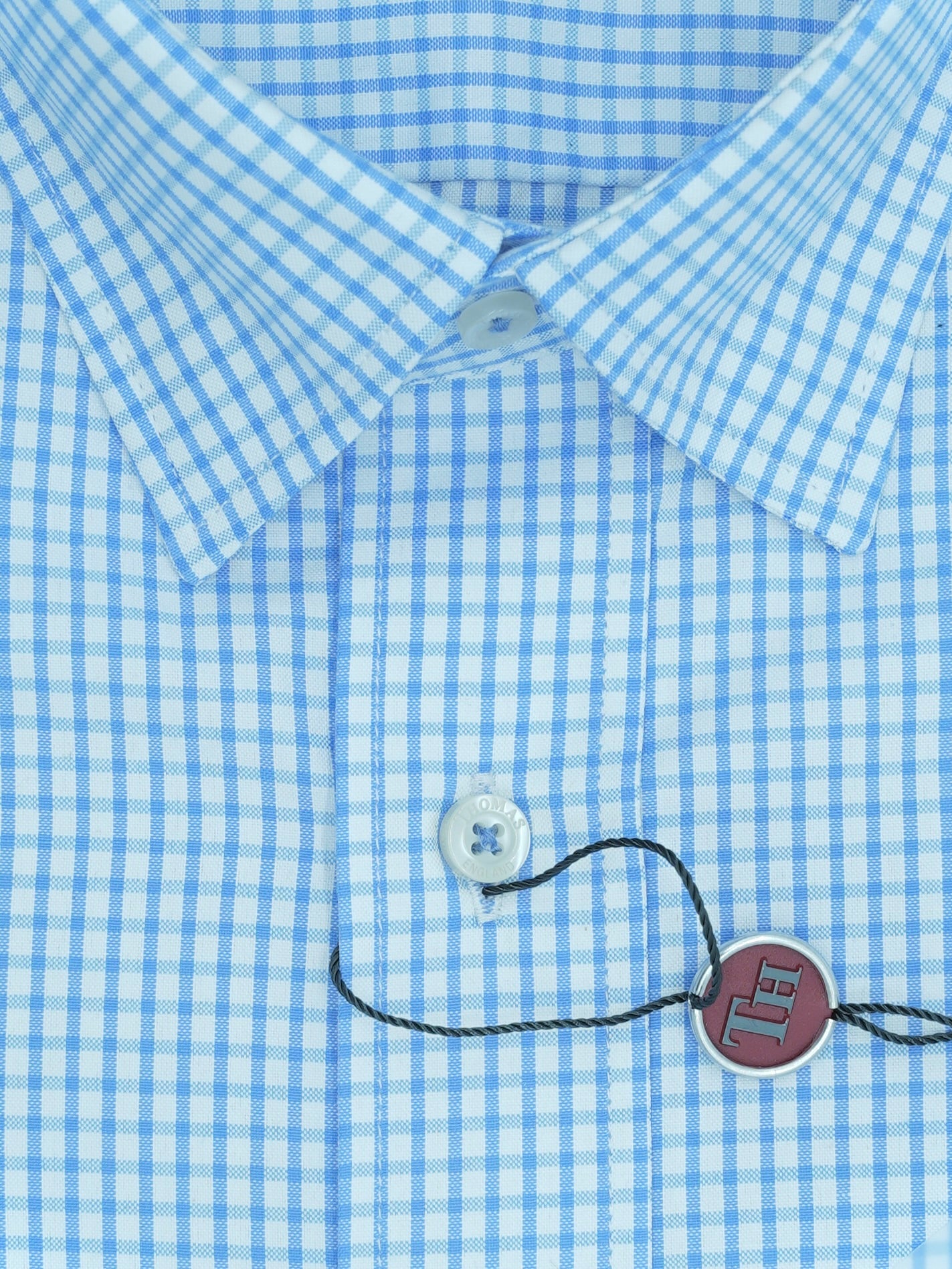 City Casual Regular Fit Blue Thin Line Shirt