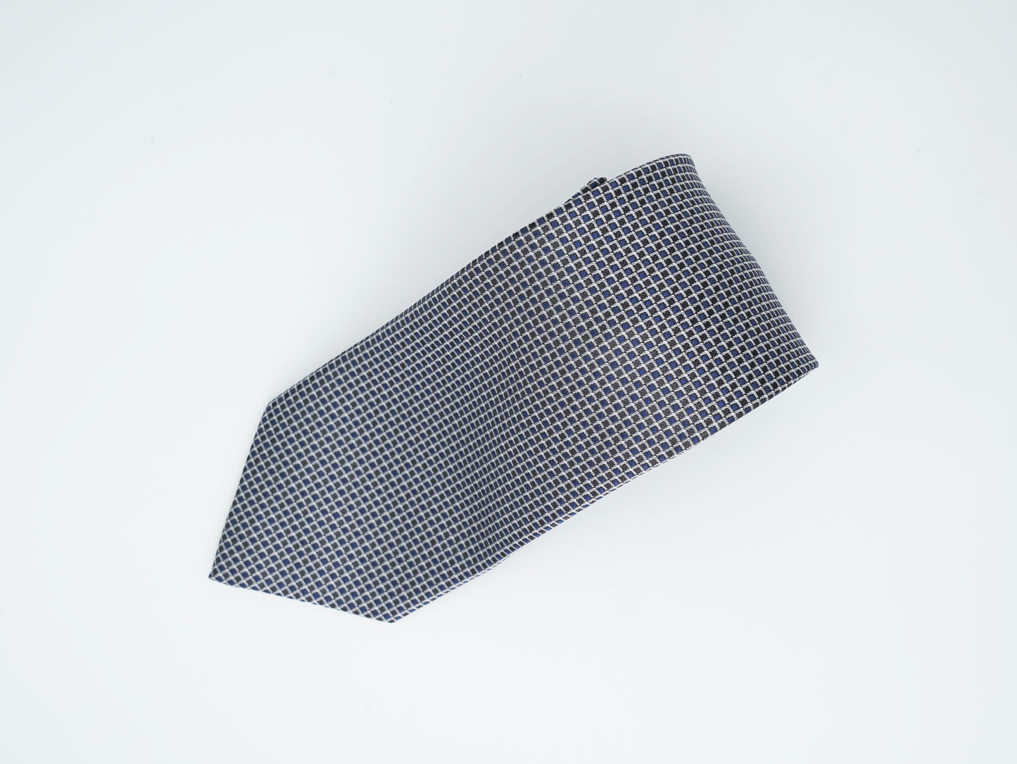 Light Gray Jacquard Woven Tie Classic Collection