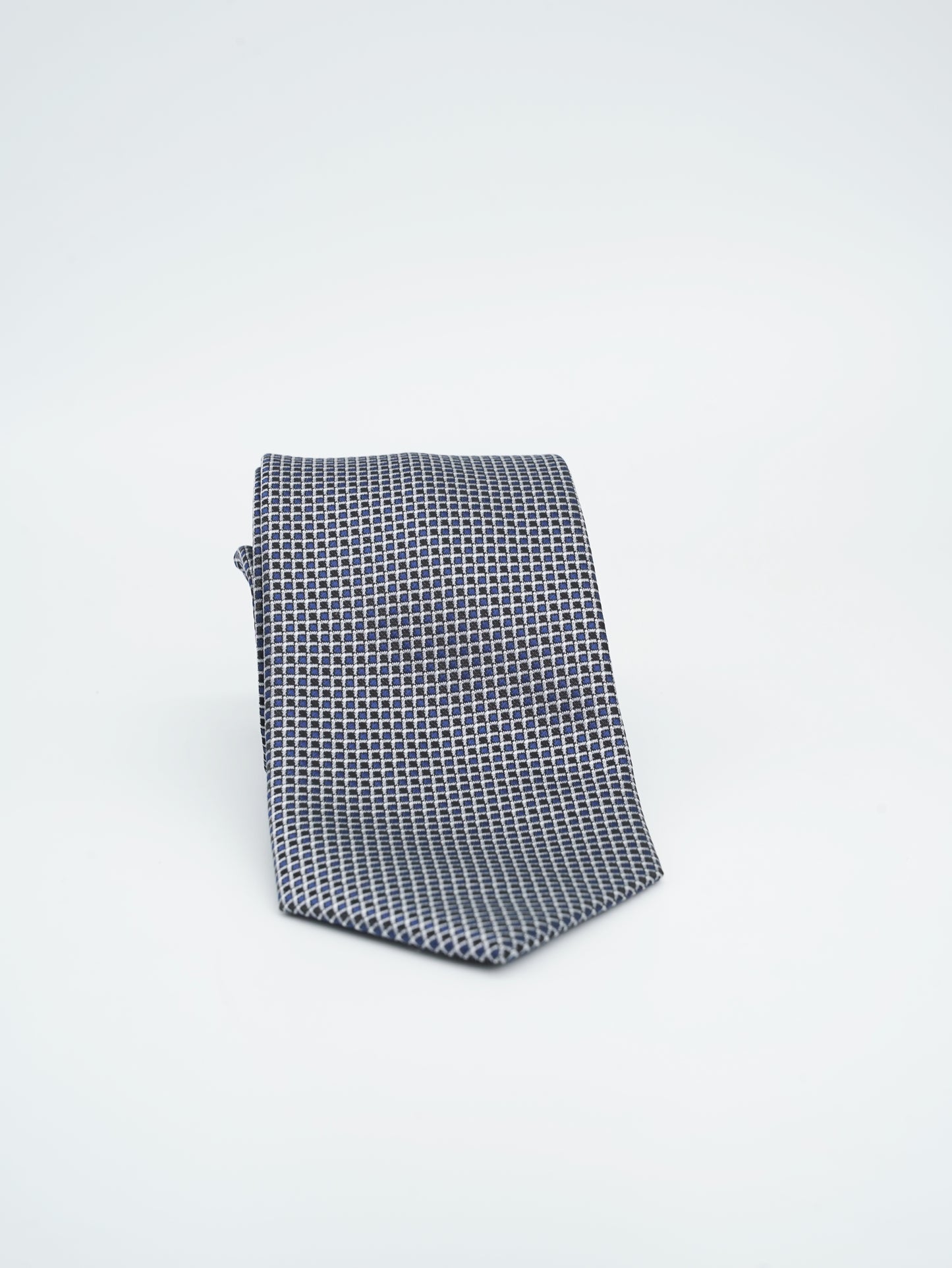 Light Gray Jacquard Woven Tie Classic Collection