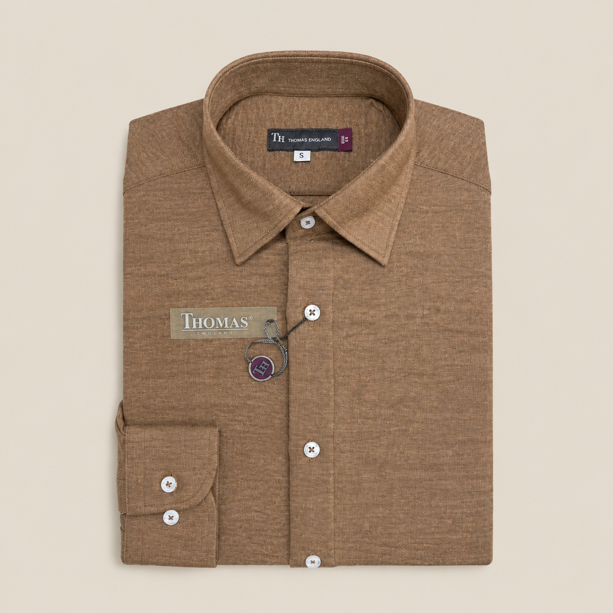 Camisa Thomas England Casual — Fluido Craquelado Kacky