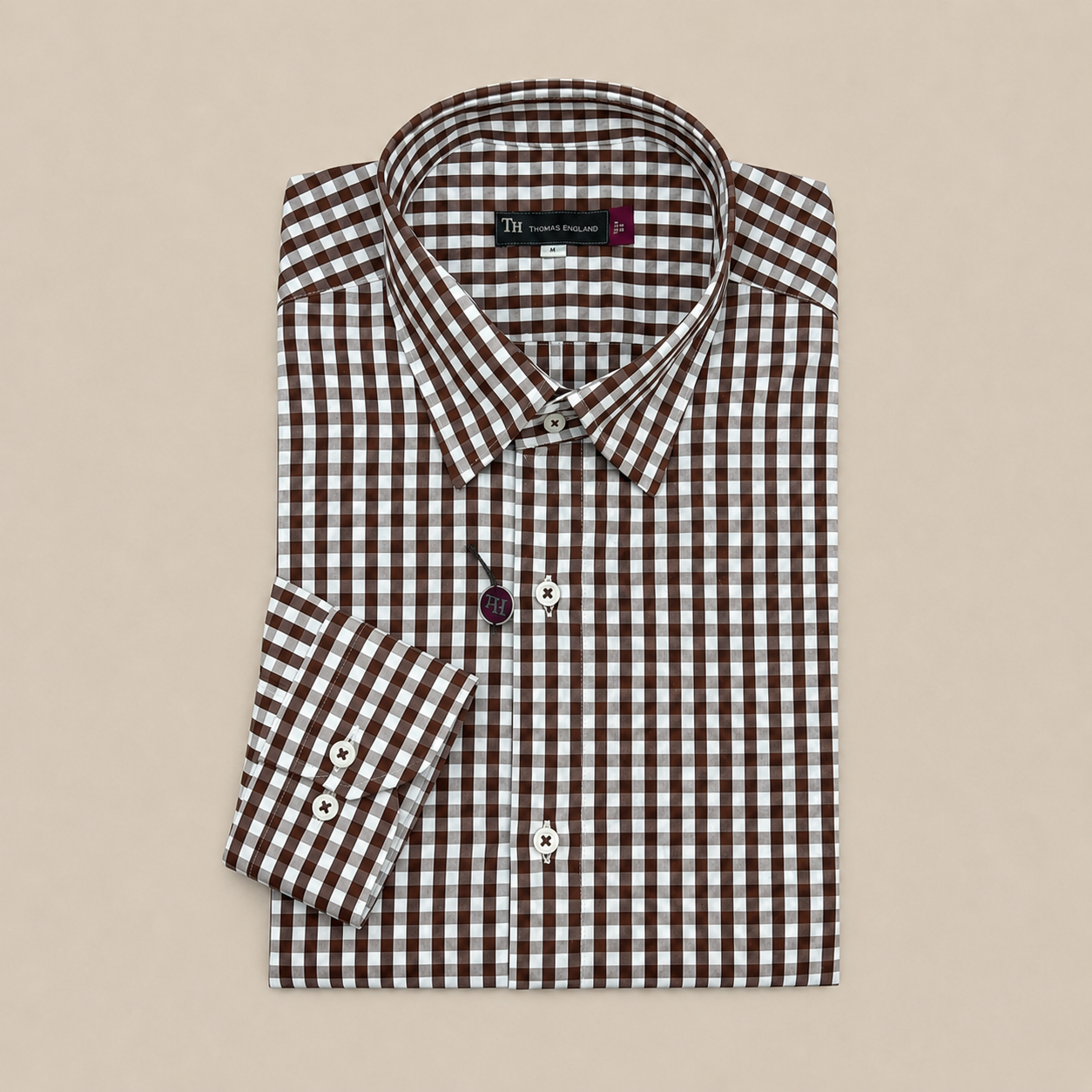 Camisa Thomas England Casual — Cuadros Café