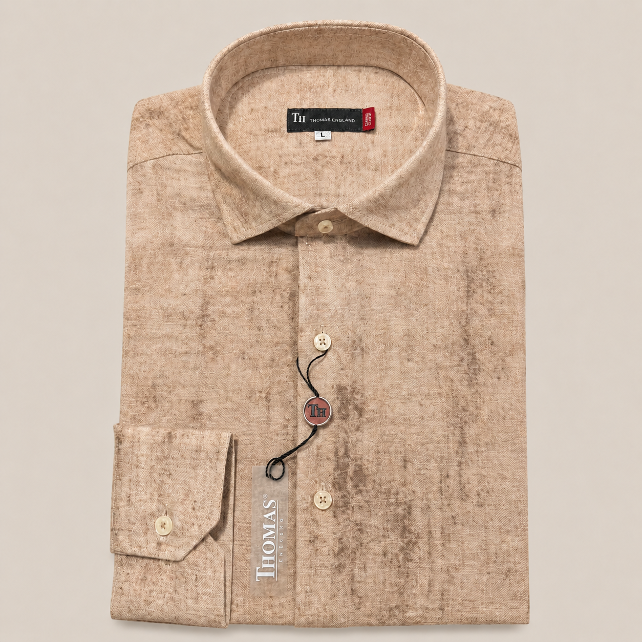 Camisa Thomas England Casual — Lino Tie-Dye Arena