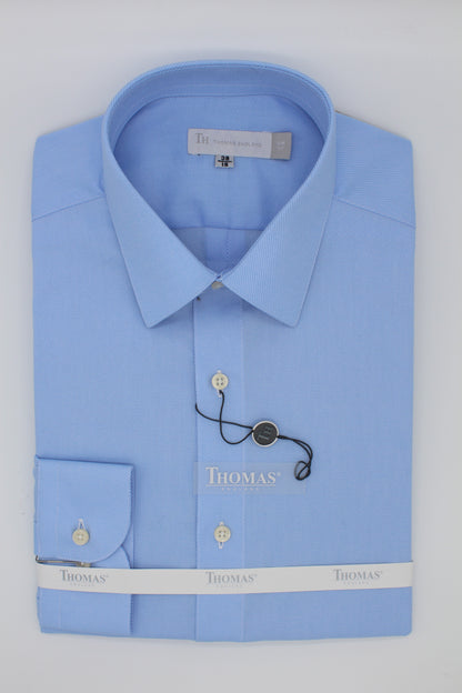 Camisa Business Regular Fit Azul Clara Diagonal