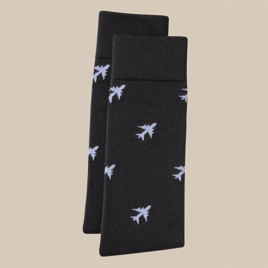 Calcetines Th Azul Oscuro Avión
