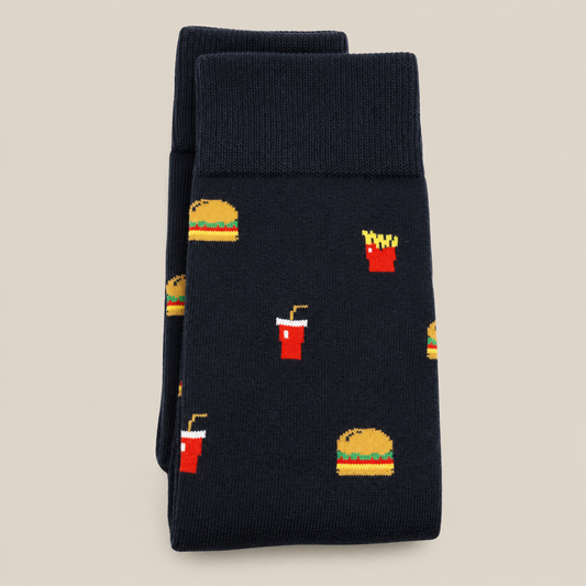 Calcetines Th Azul Oscuro Hamburguesa