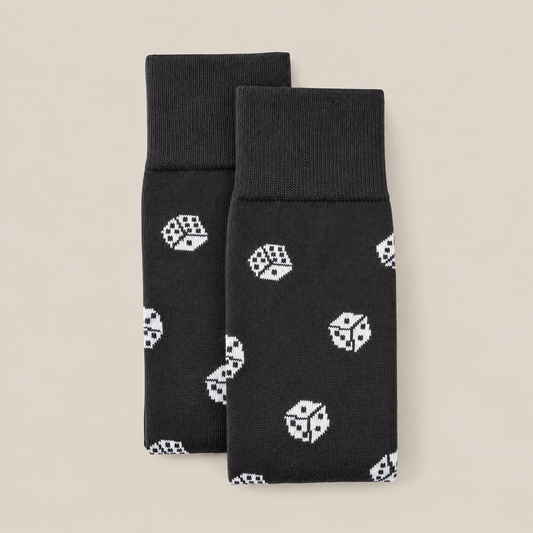 Calcetines Th Negro Dados
