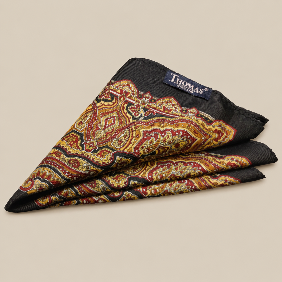 Pañuelo Th Seda Paisley
