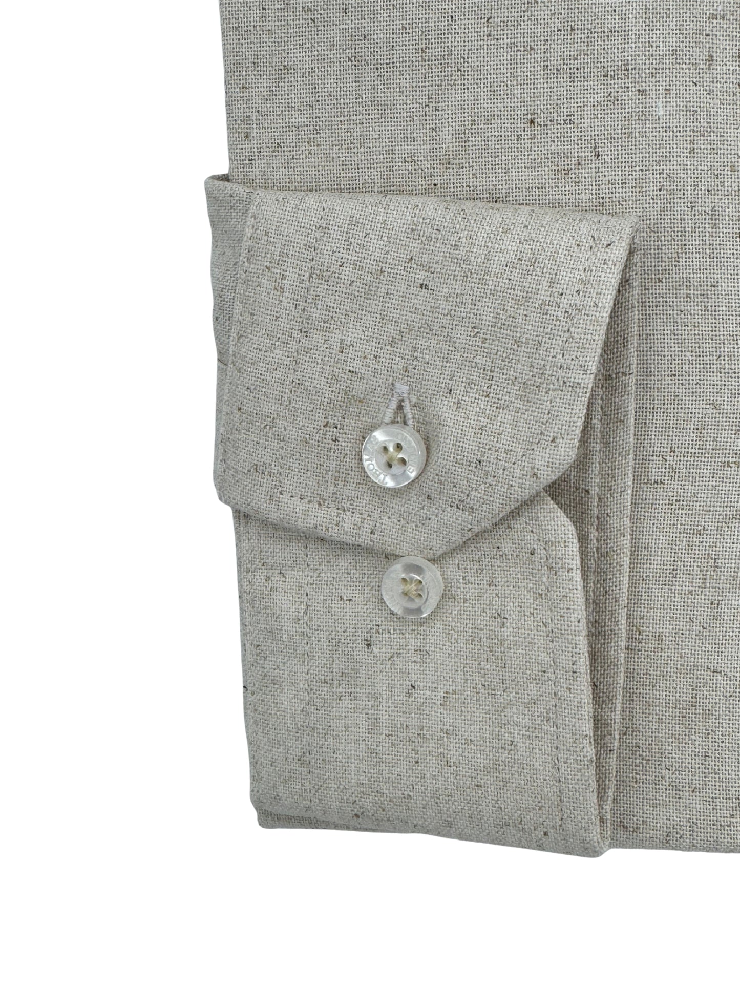 Camisa City Casual Regular Fit Arena Textura Lino