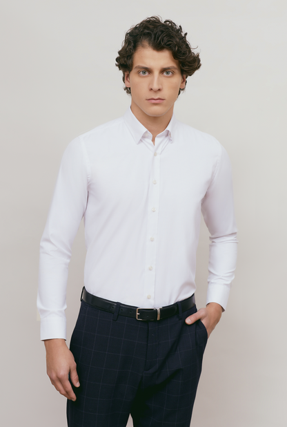 City Trend Slim Fit White Shirt